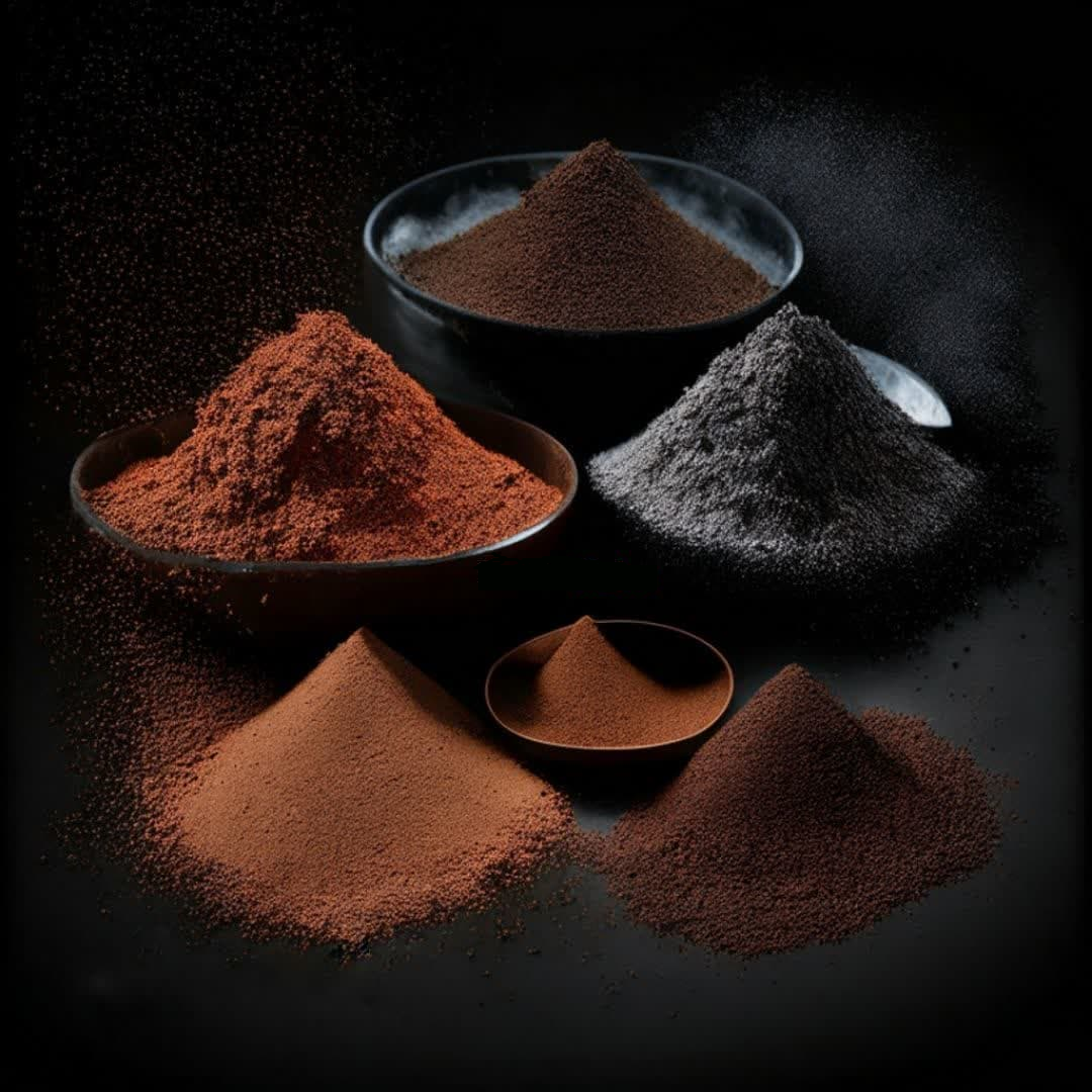 انواع پودرهای معدنی