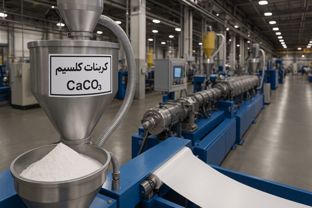 کاربرد کربنات کلسیم در صنعت پلاستیک