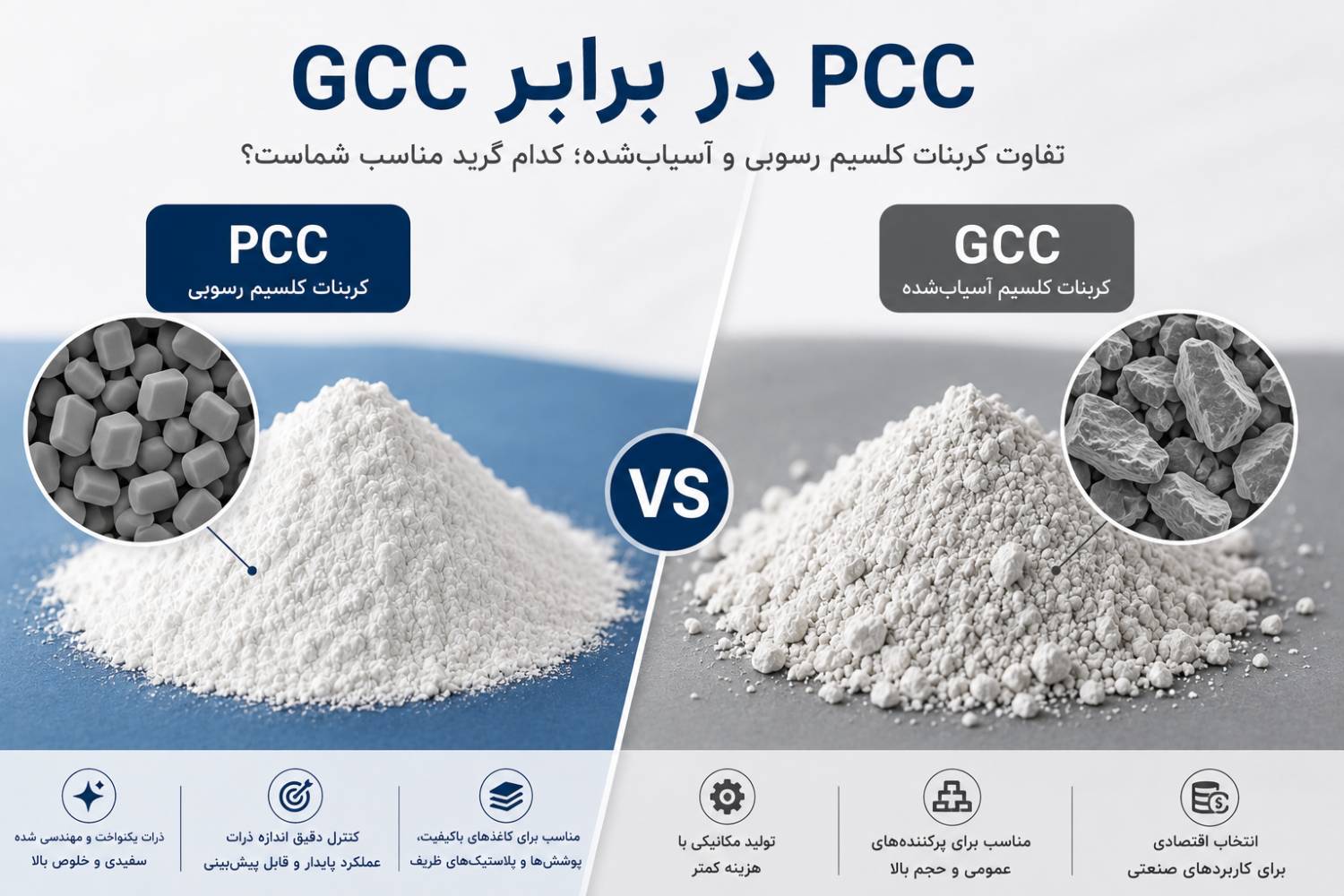 مقایسه PCC و GCC